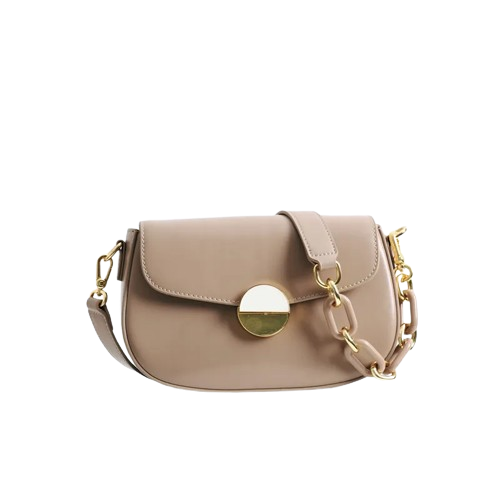 Saddle Chain Crossbody Bags Flap Hasp Shoulder Bags